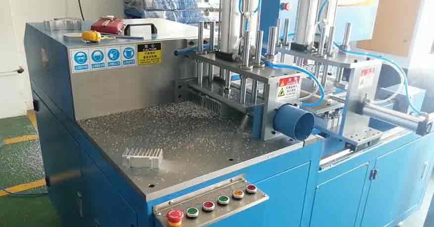 鋁型材切割機(jī)鋸切散熱器 鋁型材切割機(jī)鋸切散熱器