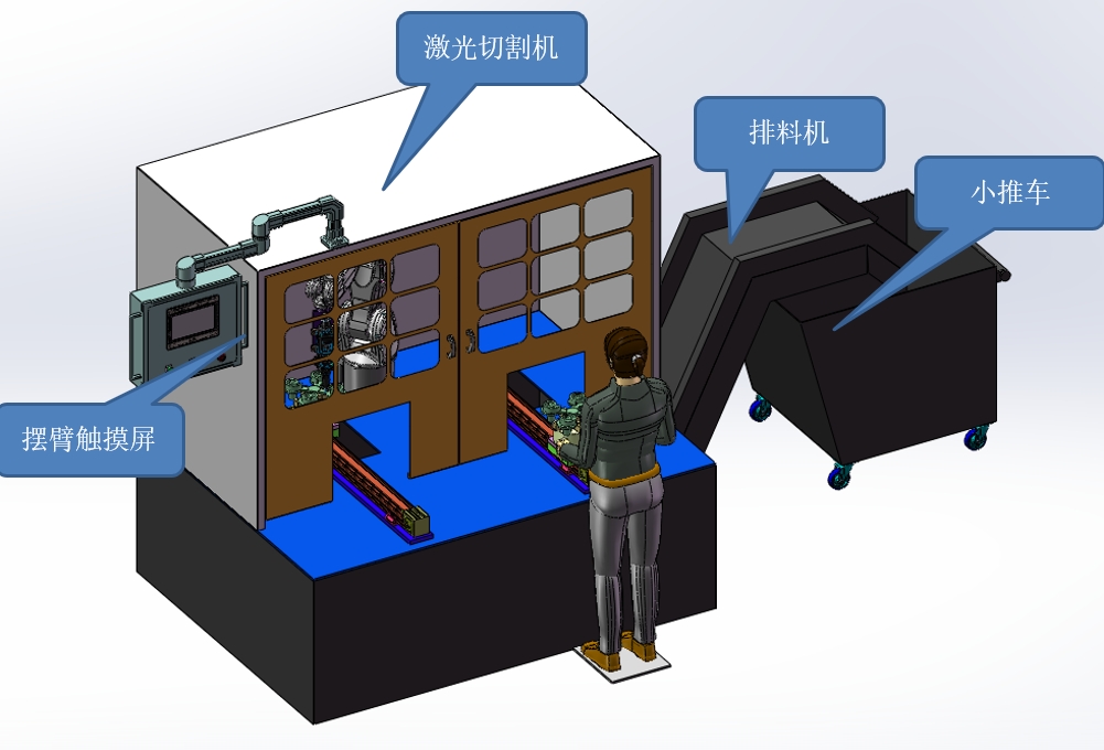 冒口激光切割機-主圖